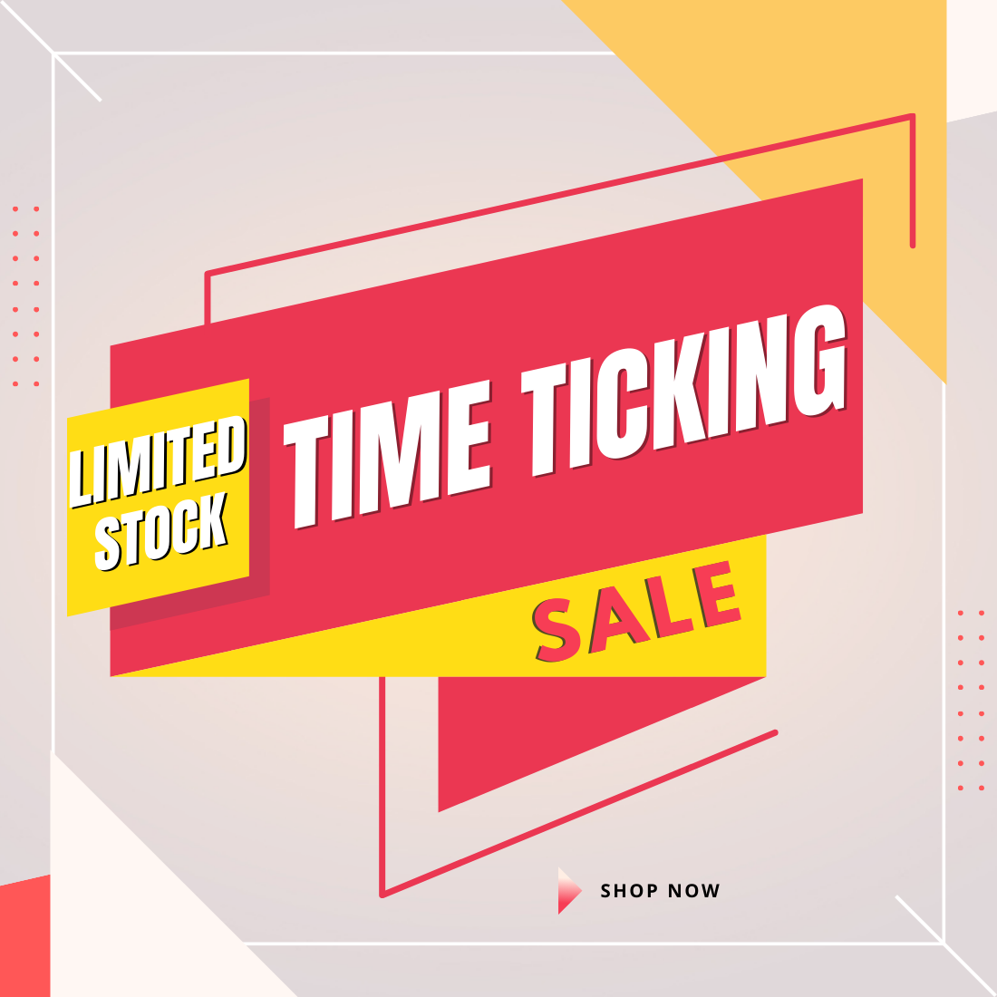 TIME TICKING SALE!!