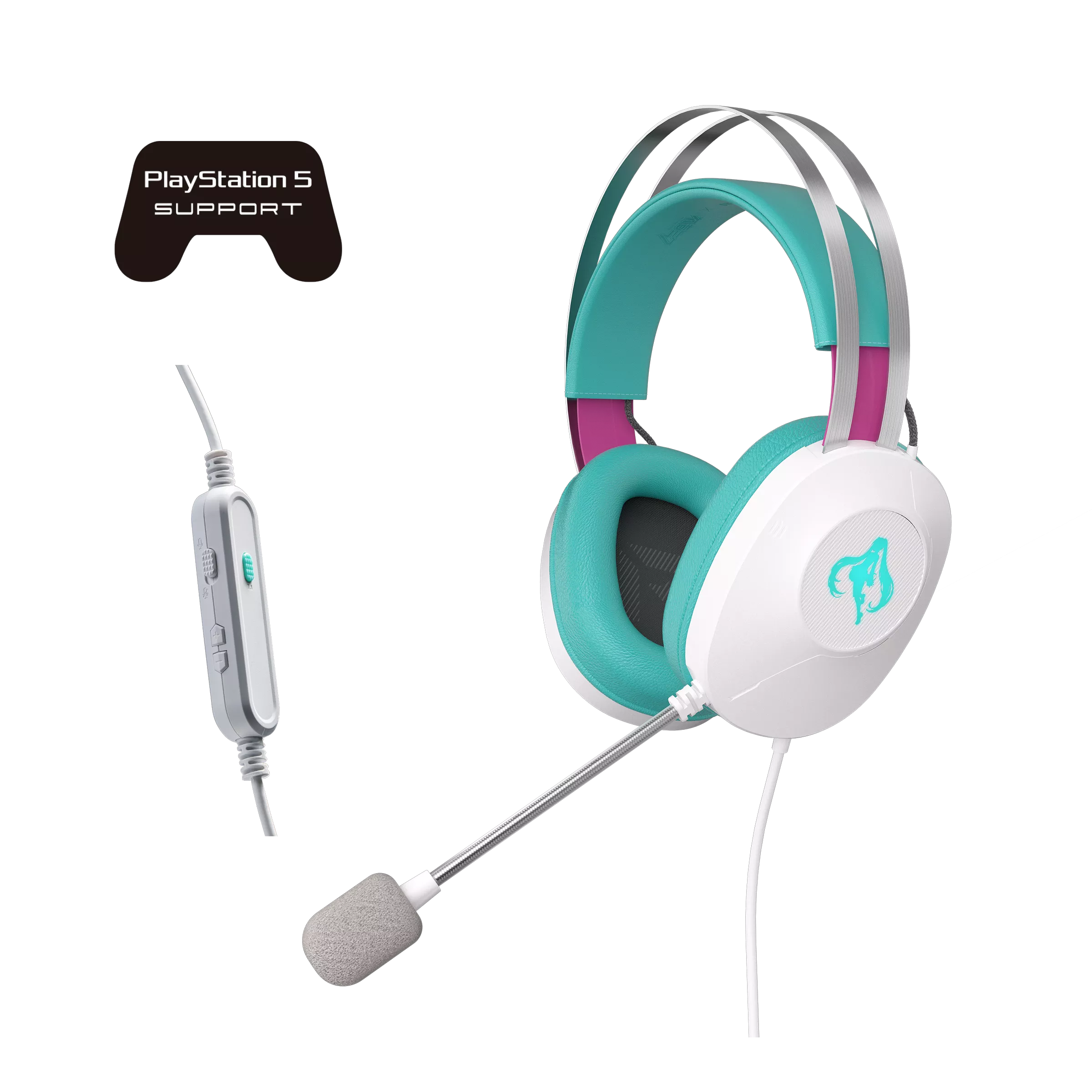 ASUS Headsets TUF GAMING H1 GEN II HATSUNE MIKU ED
