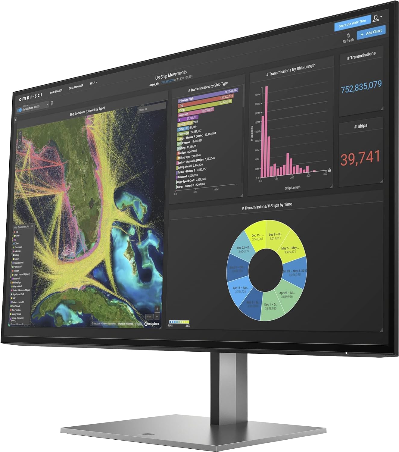 HP Computer Monitors 1B9T0AA