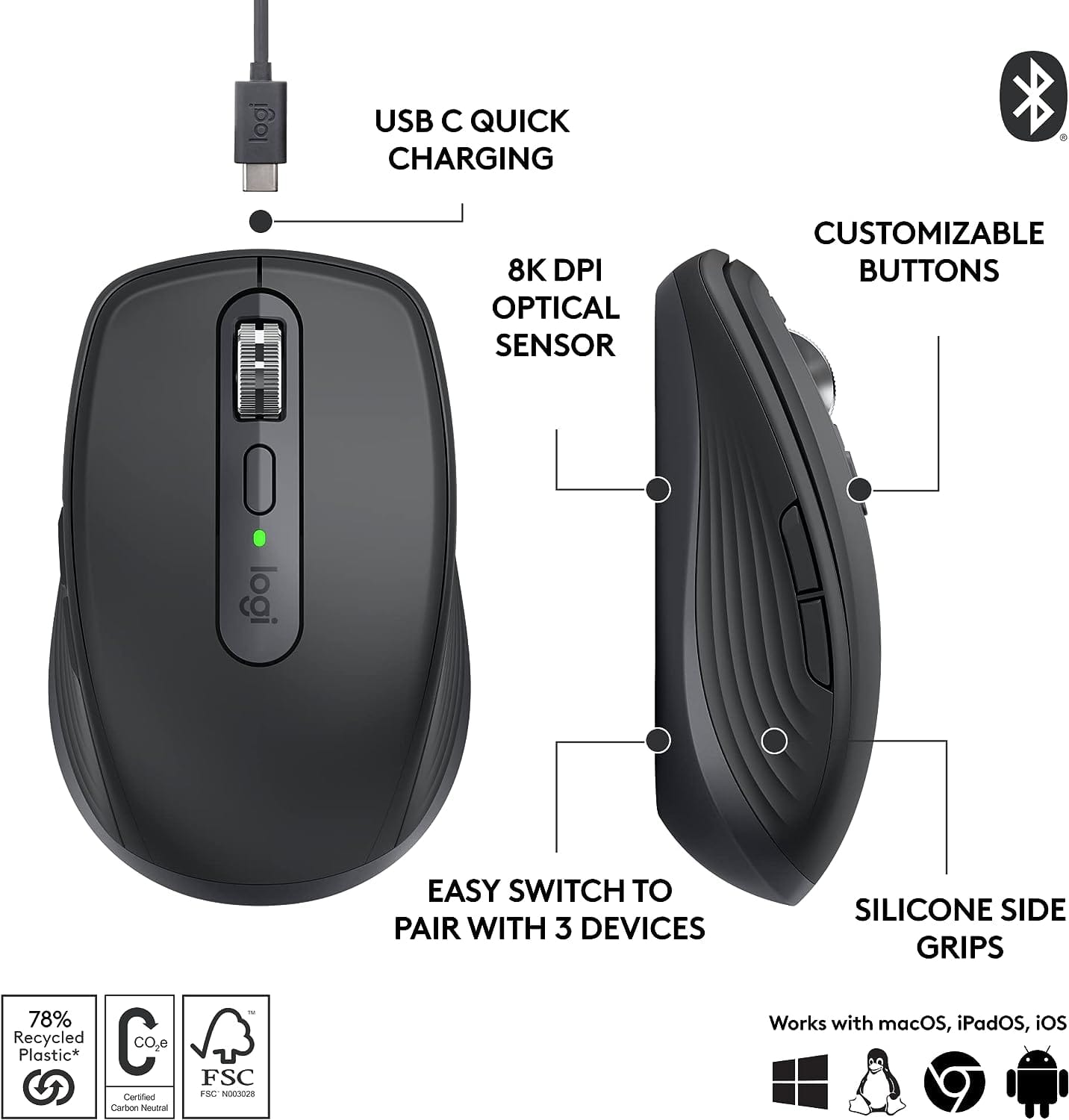 LOGITECH Mice & Trackballs 910-006932