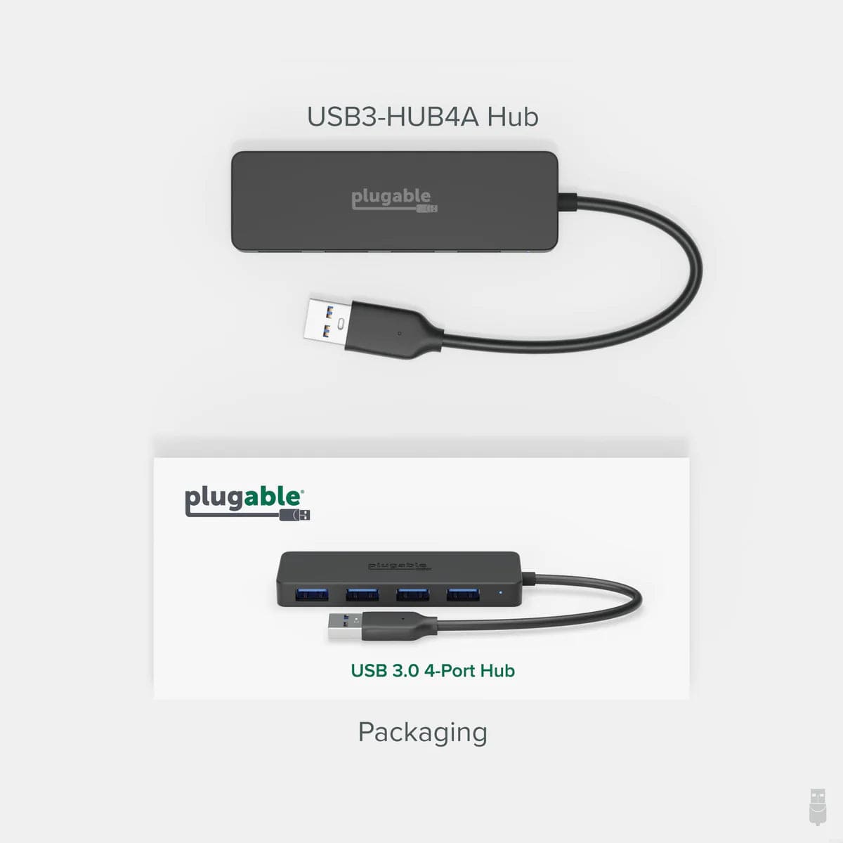 PLUGABLE Computer Accessories USB3-HUB4A