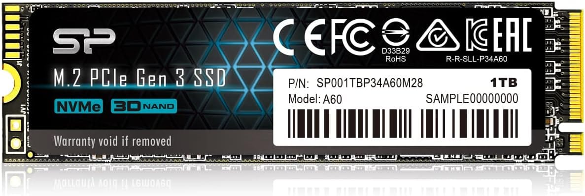 SILICON POWER Hard Drives SP001TBP34A60M28