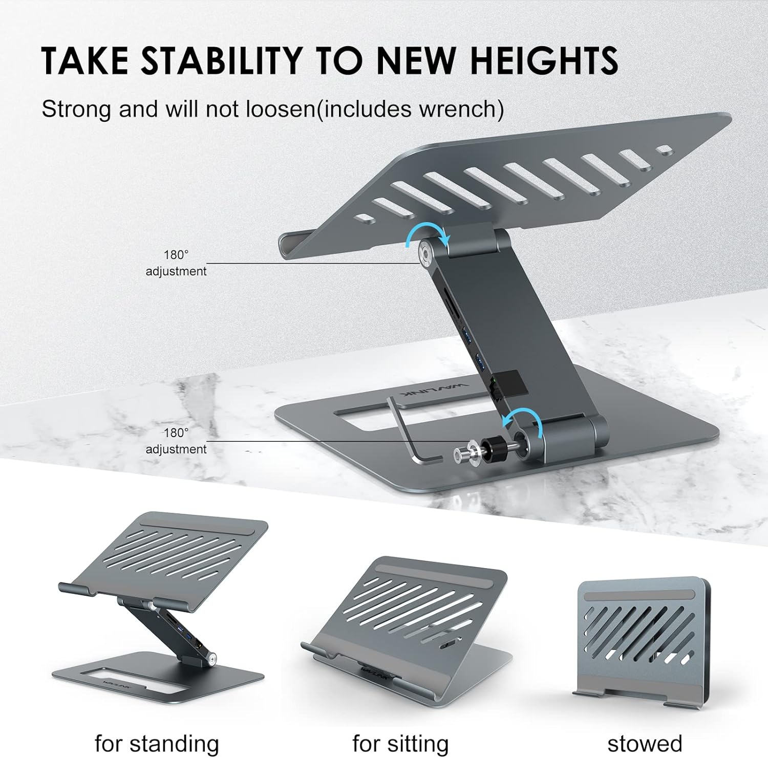 WAVLINK Computer Risers & Stands WL-UMD07
