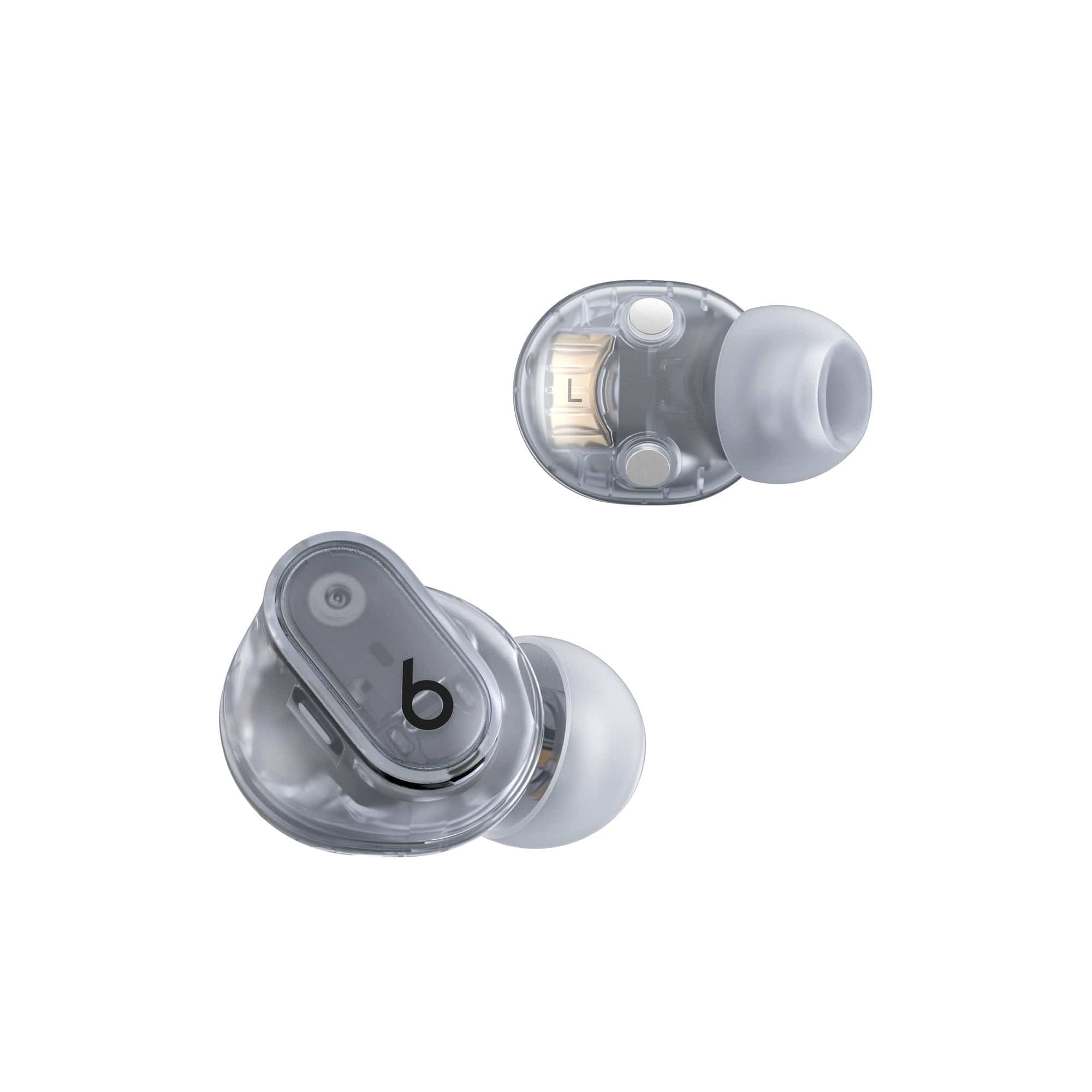 Beats Studio Buds+ True Wireless Noise Cancelling Earbuds, Transparent