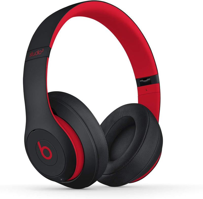 Beats Studio3 Wireless Noise Cancelling Over Ear Headphones, Defiant Black-Red - Buydeal Australia