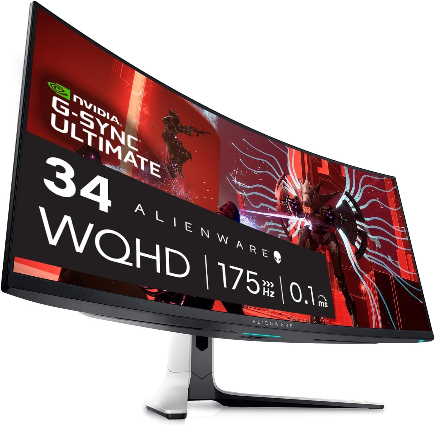 Alienware AW3423DW 34.18" Curved Gaming Quantom Dot-OLED Monitor