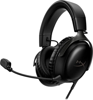 HyperX Cloud III Wired Gaming Headset, Black, 727A8AA