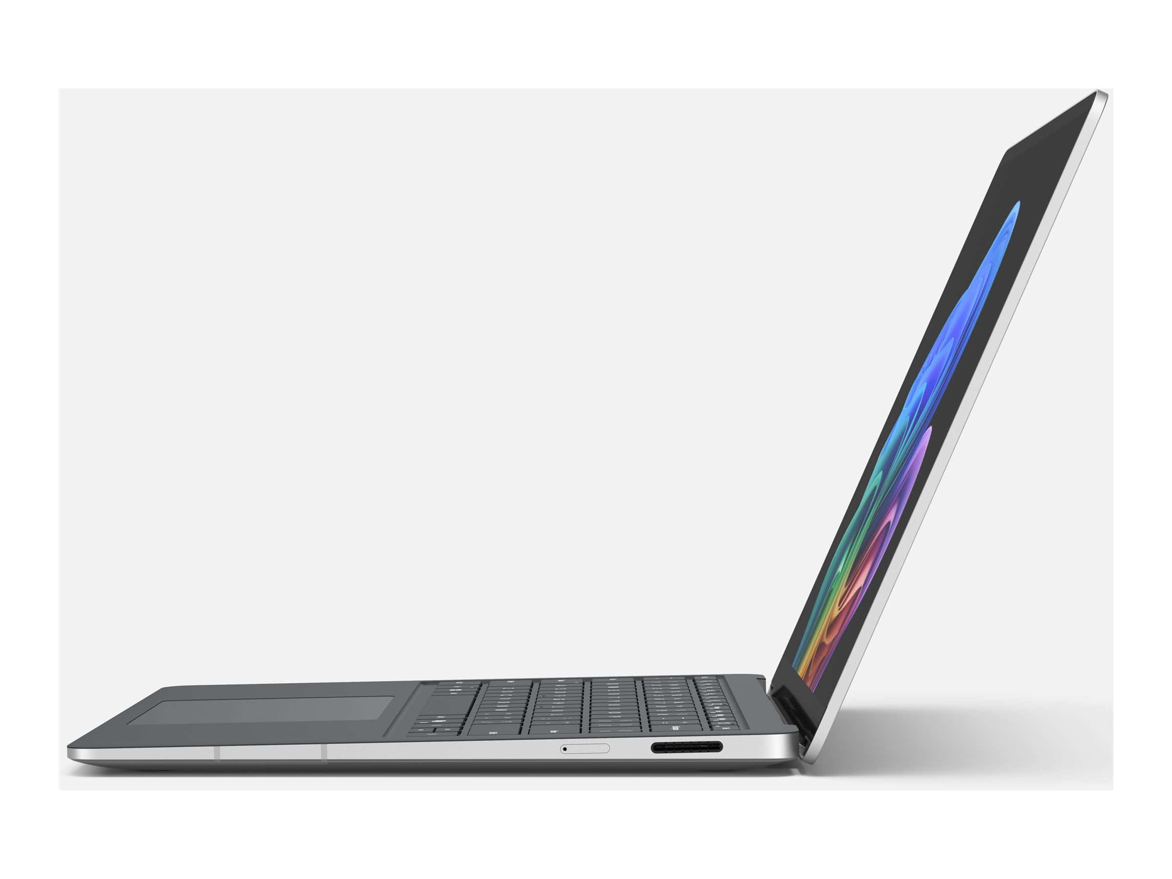Microsoft Surface Laptop Copilot+ PC for Business - 7th Edition - Intel Core Ultra 5 - Win 11 Pro - Arc Graphics 130V - 16 GB RAM - 256 GB SSD - 13.8" touchscreen @ 120 Hz - Wi-Fi 7, Bluetooth - 5G LTE, NR - Platinum
