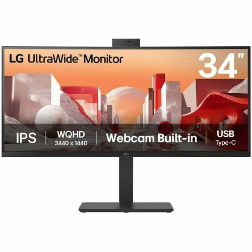 LG Computer Monitors 34BA85QE-B