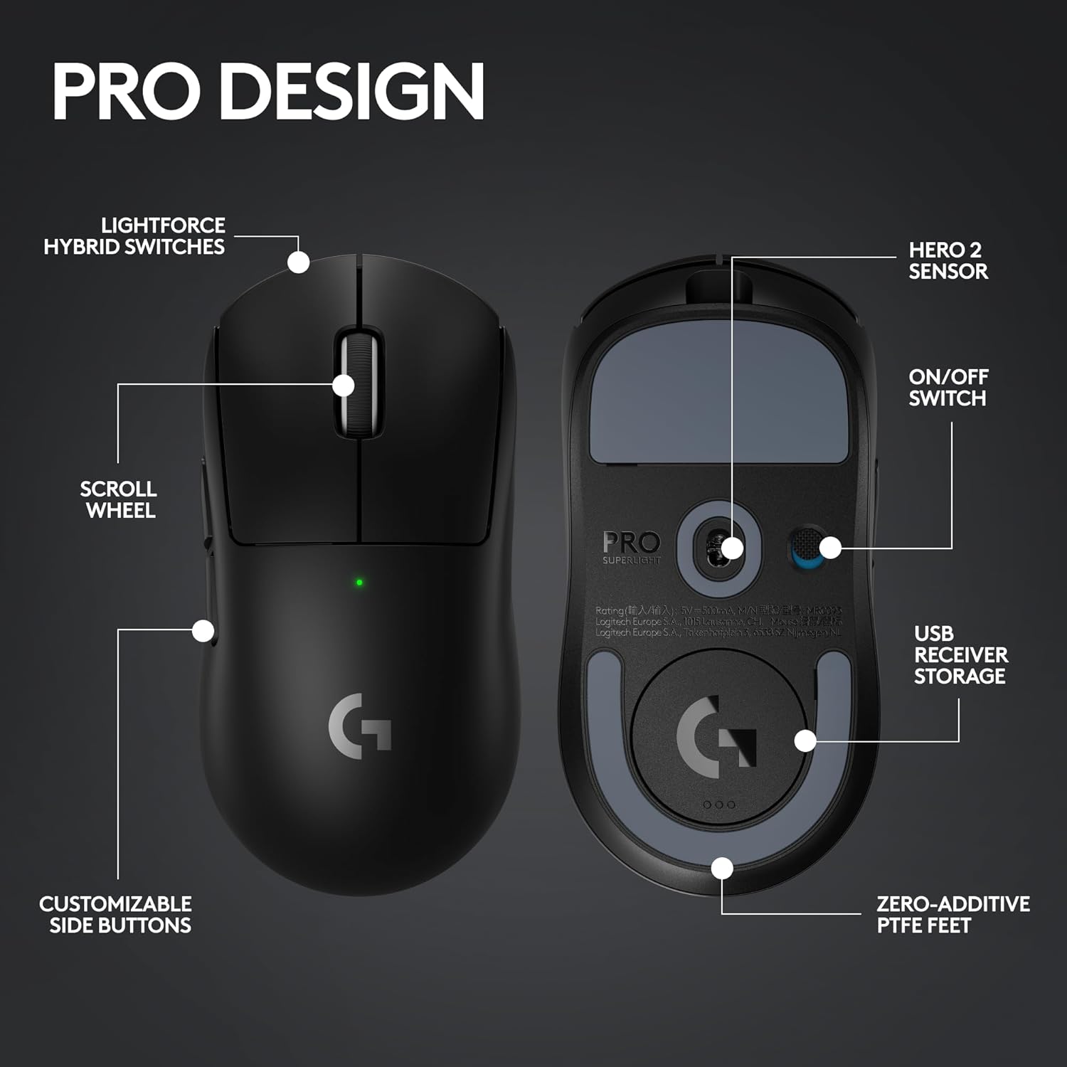 LOGITECH Mice & Trackballs