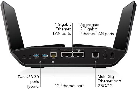 NETGEAR Wireless Routers RAXE500-100APS