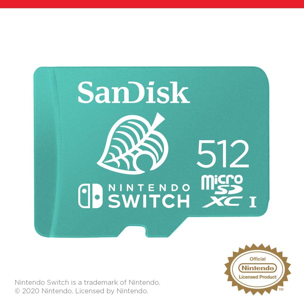 SANDISK Flash Memory Cards SDSQXAO-512G-GNCZN