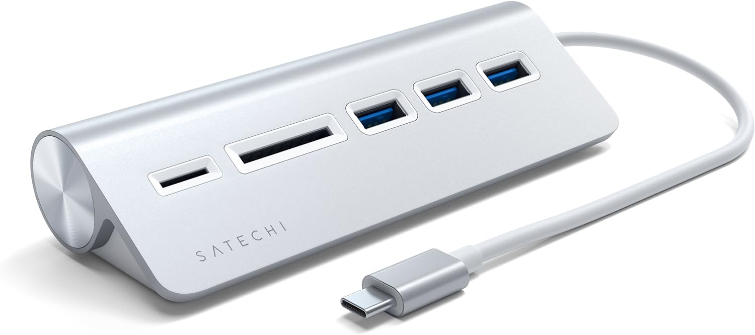 SATECHI USB & FireWire Hubs Silver ST-TCHCRS