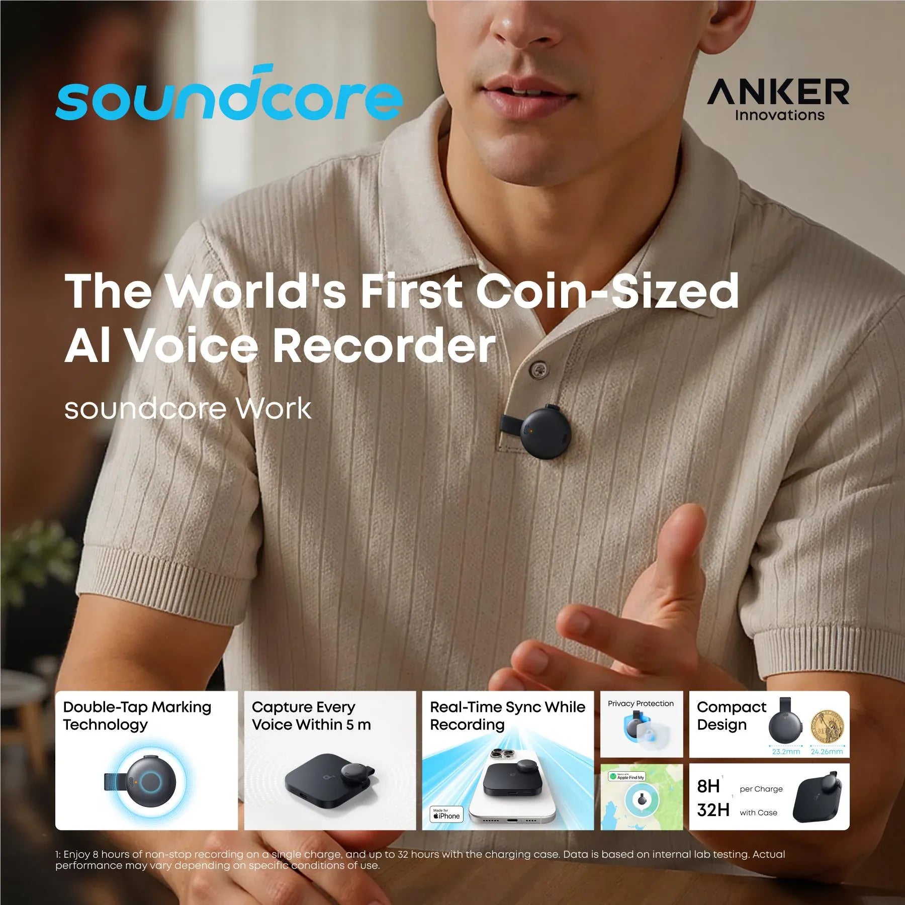 Soundcore Voice Recorders D3200Z11